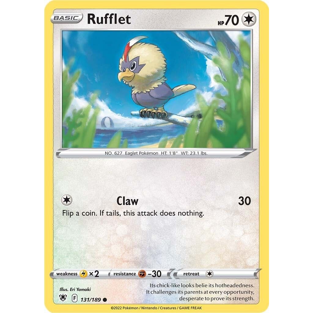 Image for Rufflet (131/189) (SWSH10) - Pokemon