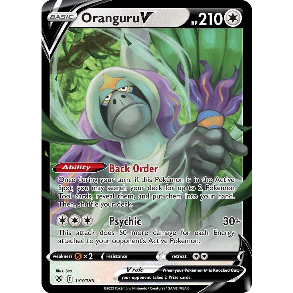 Image for Oranguru V (133/189) (SWSH10) - Pokemon