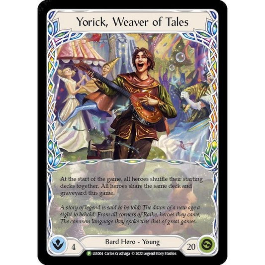 Image for Yorick, Weaver of Tales - LSS004 (LSS004) (PR) - Flesh and Blood TCG