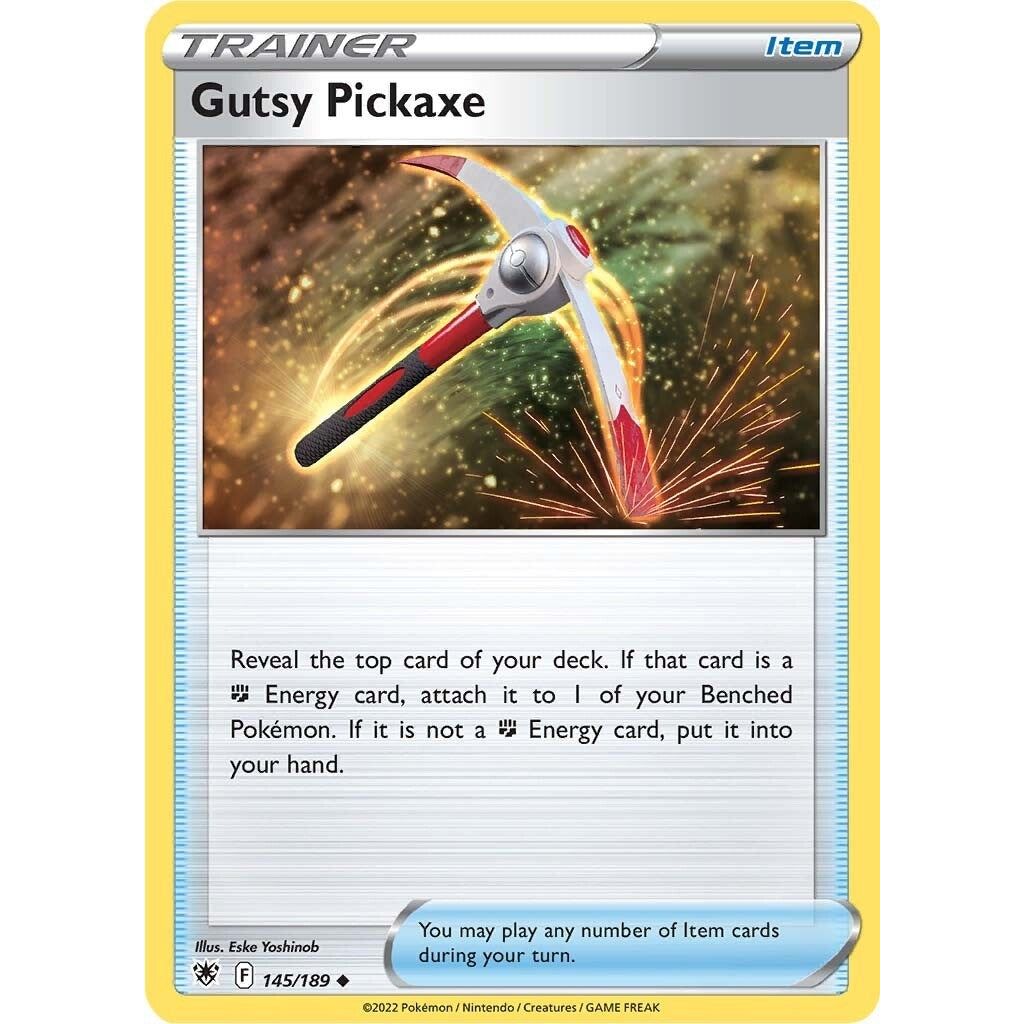 Image for Gutsy Pickaxe (145/189) (SWSH10) - Pokemon