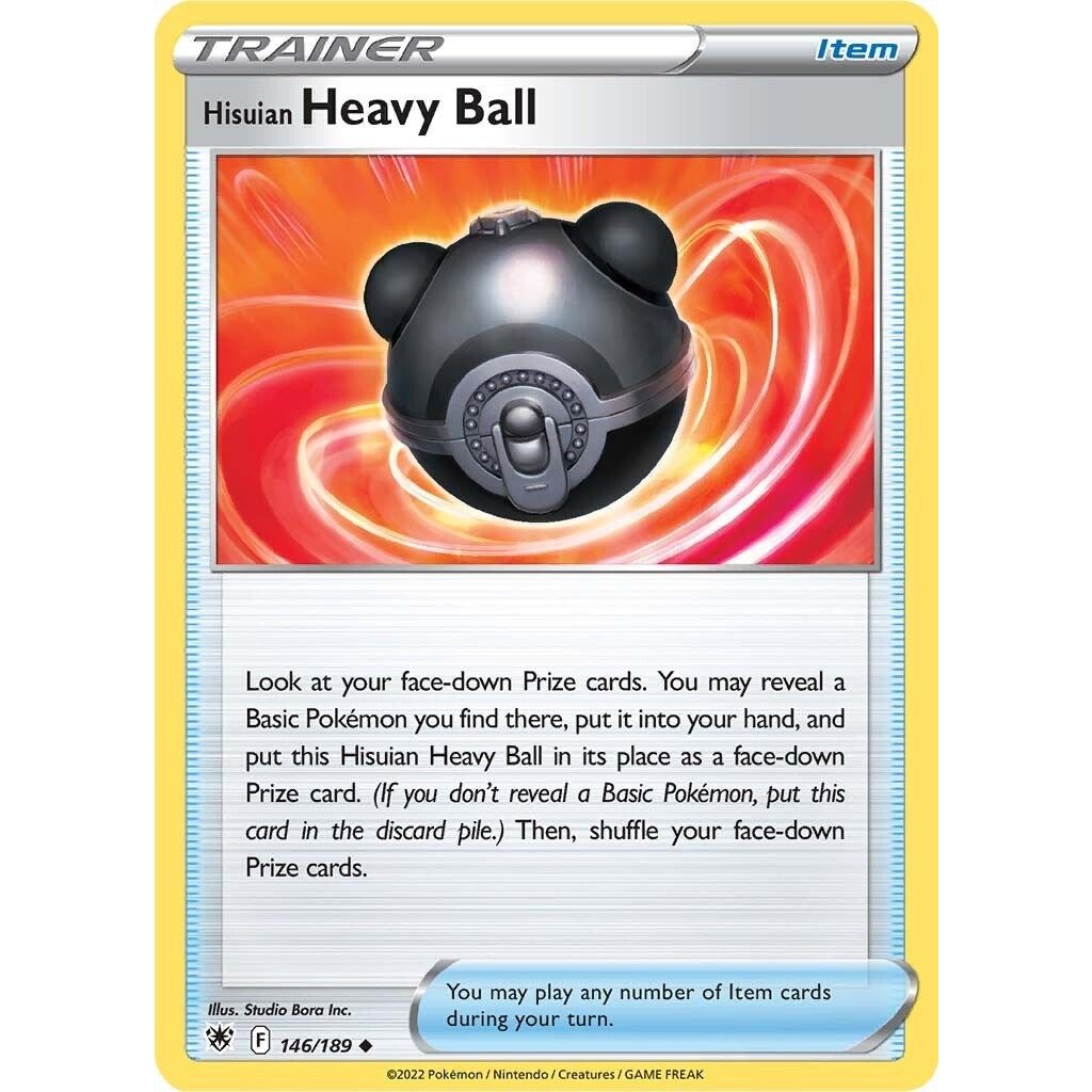 Image for Hisuian Heavy Ball (146/189) (SWSH10) - Pokemon