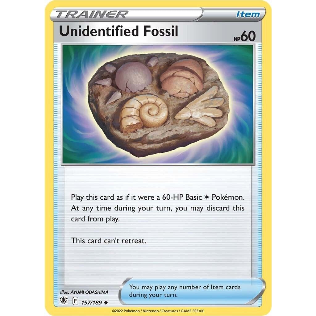 Image for Unidentified Fossil (157/189) (SWSH10) - Pokemon