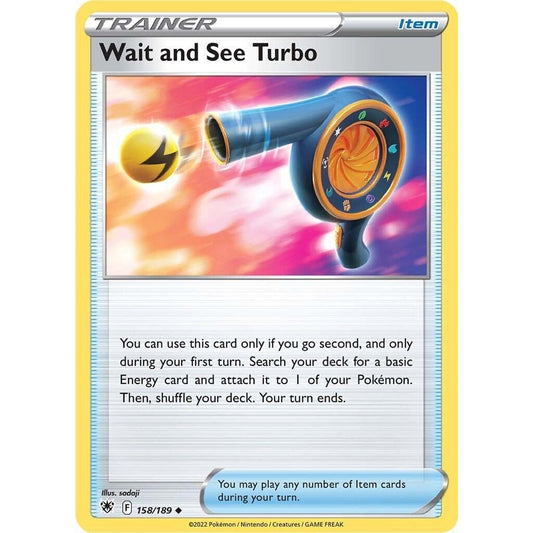 Image for Wait and See Turbo (158/189) (SWSH10) - Pokemon