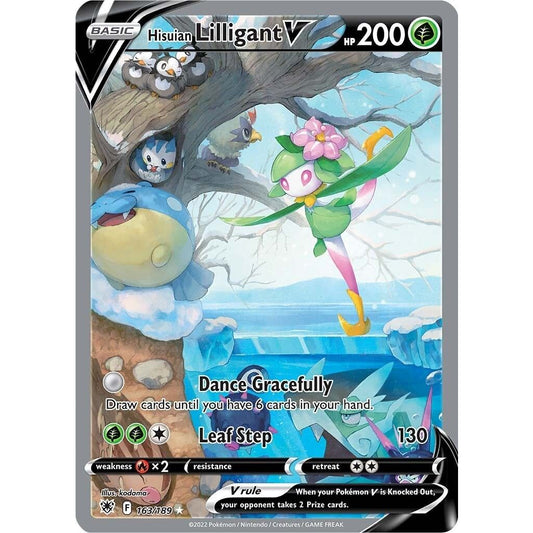 Image for Hisuian Lilligant V (Alternate Full Art) (163/189) (SWSH10) - Pokemon