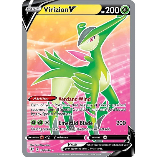 Image for Virizion V (Full Art) (164/189) (SWSH10) - Pokemon