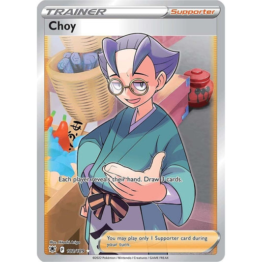 Image for Choy (Full Art) (182/189) (SWSH10) - Pokemon
