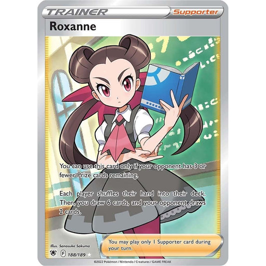 Image for Roxanne (Full Art) (188/189) (SWSH10) - Pokemon
