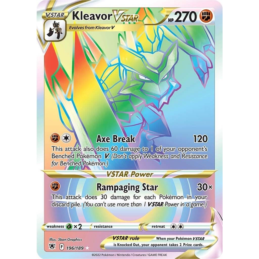 Image for Kleavor VSTAR (Secret) (196/189) (SWSH10) - Pokemon