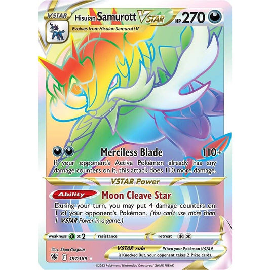 Image for Hisuian Samurott VSTAR (Secret) (197/189) (SWSH10) - Pokemon