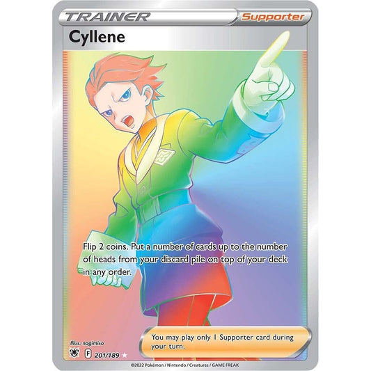 Image for Cyllene (Secret) (201/189) (SWSH10) - Pokemon