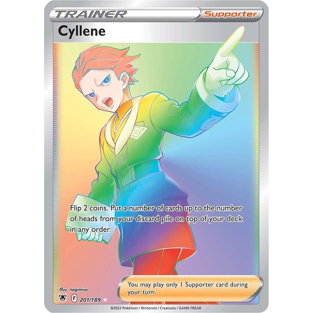 Image for Cyllene (Secret) (201/189) (SWSH10) - Pokemon