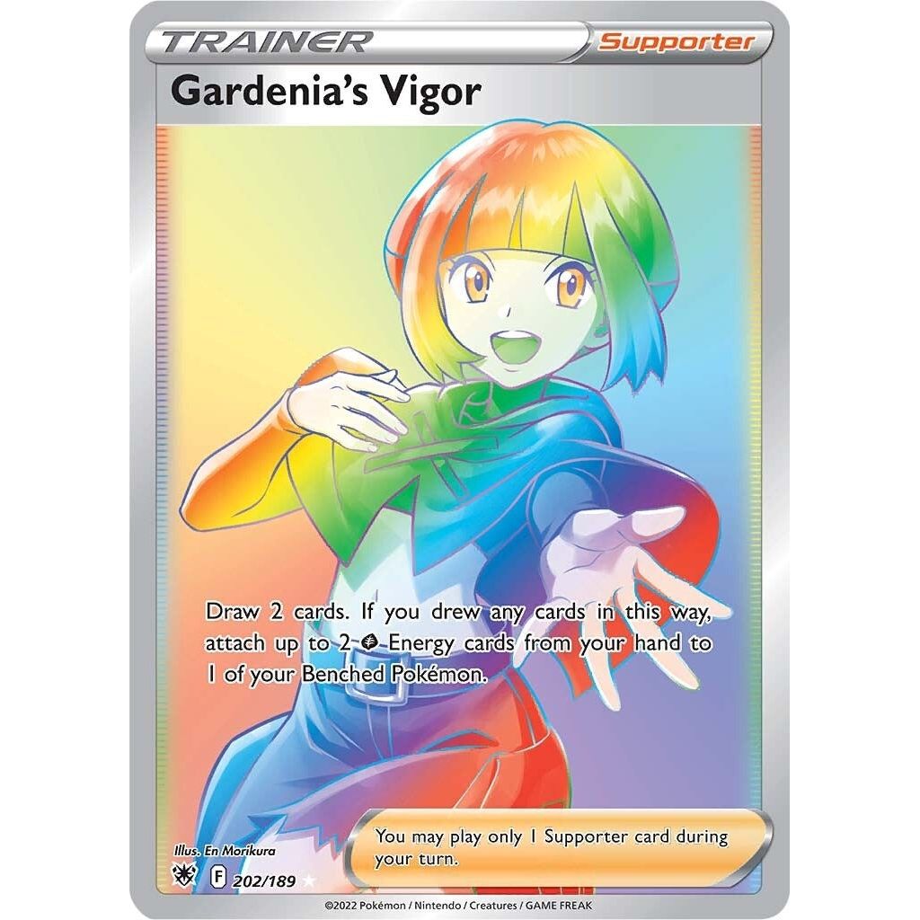 Image for Gardenia's Vigor (Secret) (202/189) (SWSH10) - Pokemon