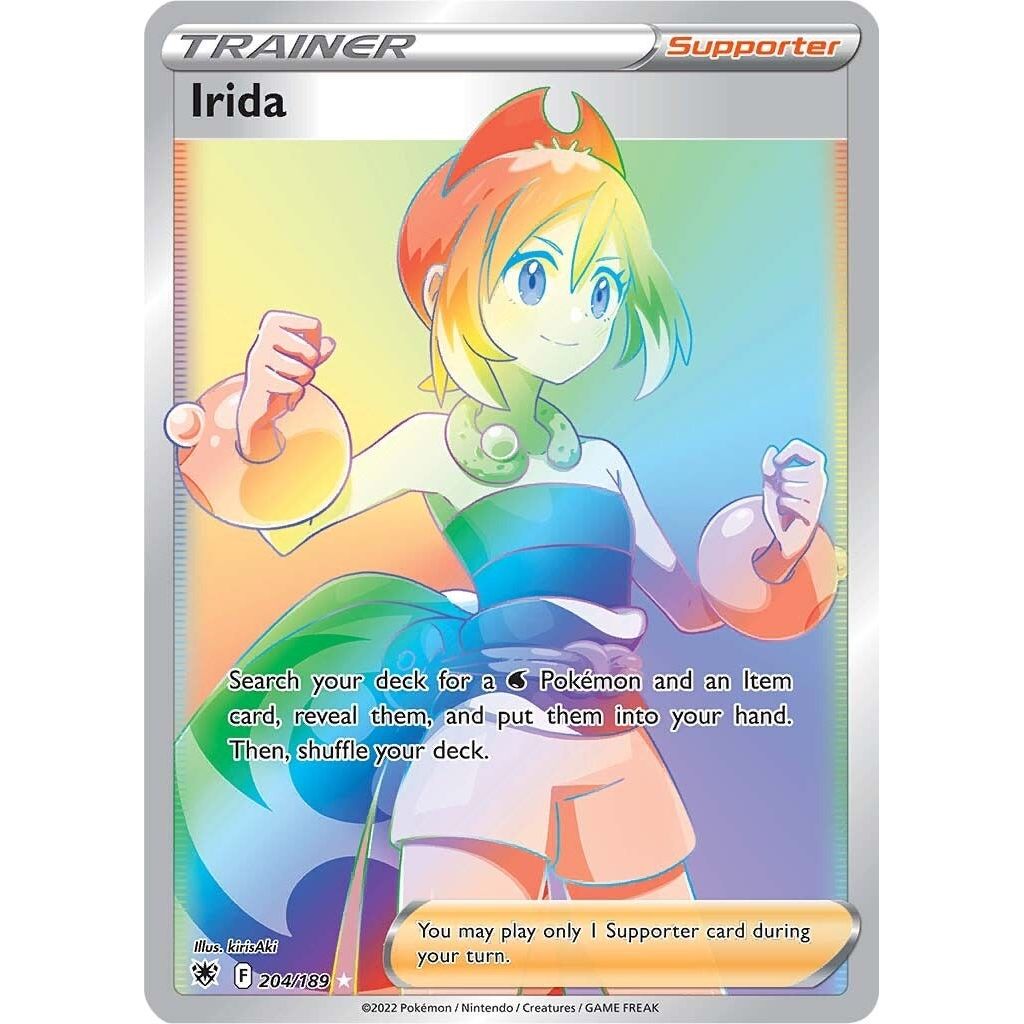 Image for Irida (Secret) (204/189) (SWSH10) - Pokemon