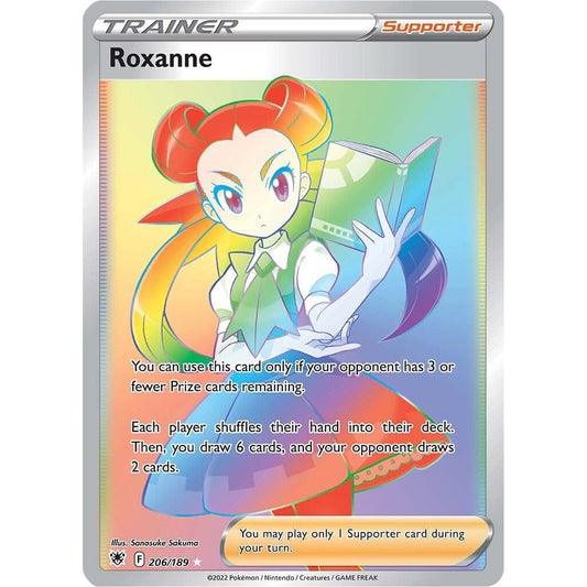 Image for Roxanne (Secret) (206/189) (SWSH10) - Pokemon