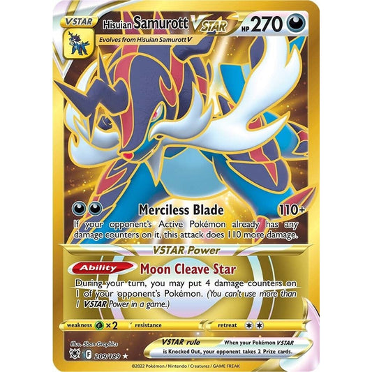 Image for Hisuian Samurott VSTAR (Secret) (209) (209/189) (SWSH10) - Pokemon