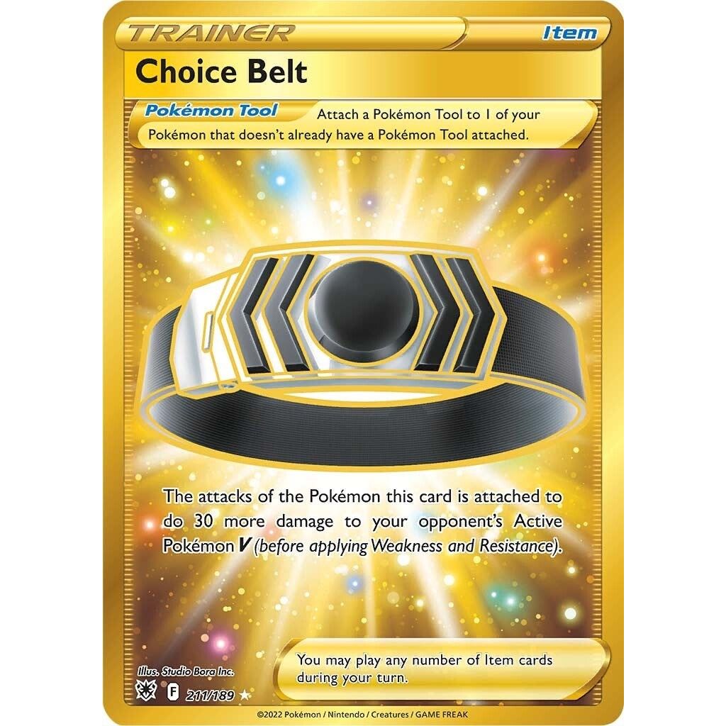 Image for Choice Belt (Secret) (211/189) (SWSH10) - Pokemon
