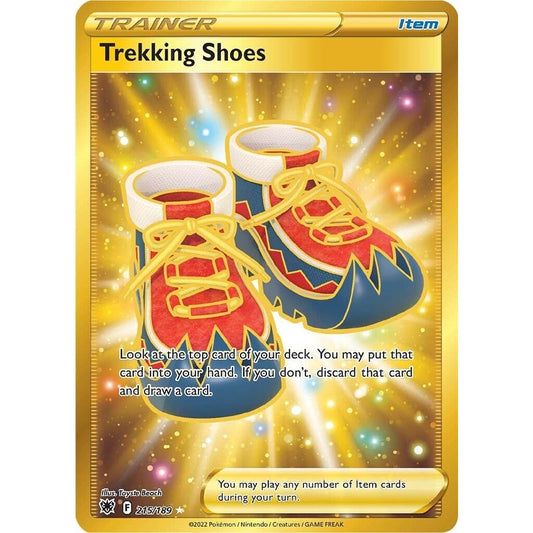Image for Trekking Shoes (Secret) (215/189) (SWSH10) - Pokemon
