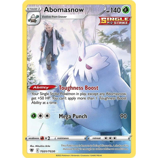 Image for Abomasnow (TG01/TG30) (SWSH10:TG) - Pokemon