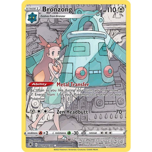Image for Bronzong (TG11/TG30) (SWSH10:TG) - Pokemon