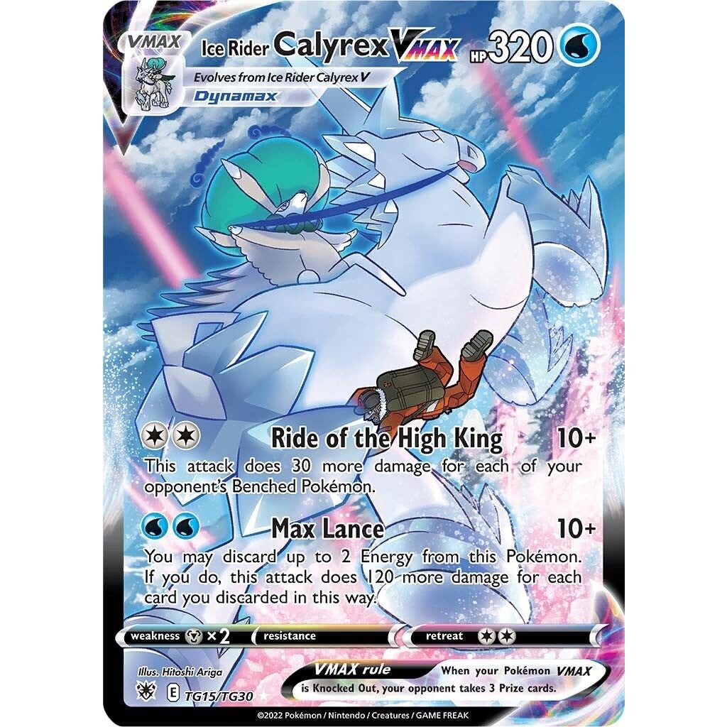 Image for Ice Rider Calyrex VMAX (TG15/TG30) (SWSH10:TG) - Pokemon
