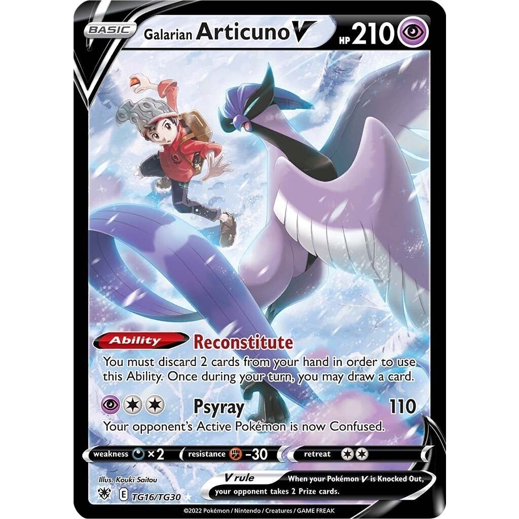 Image for Galarian Articuno V (TG16/TG30) (SWSH10:TG) - Pokemon