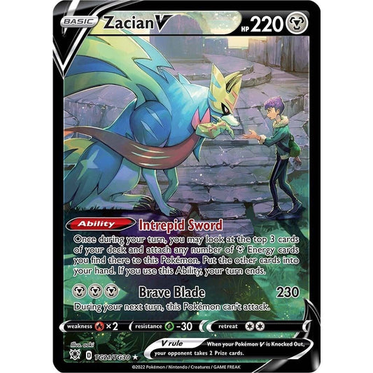 Image for Zacian V (TG21/TG30) (SWSH10:TG) - Pokemon