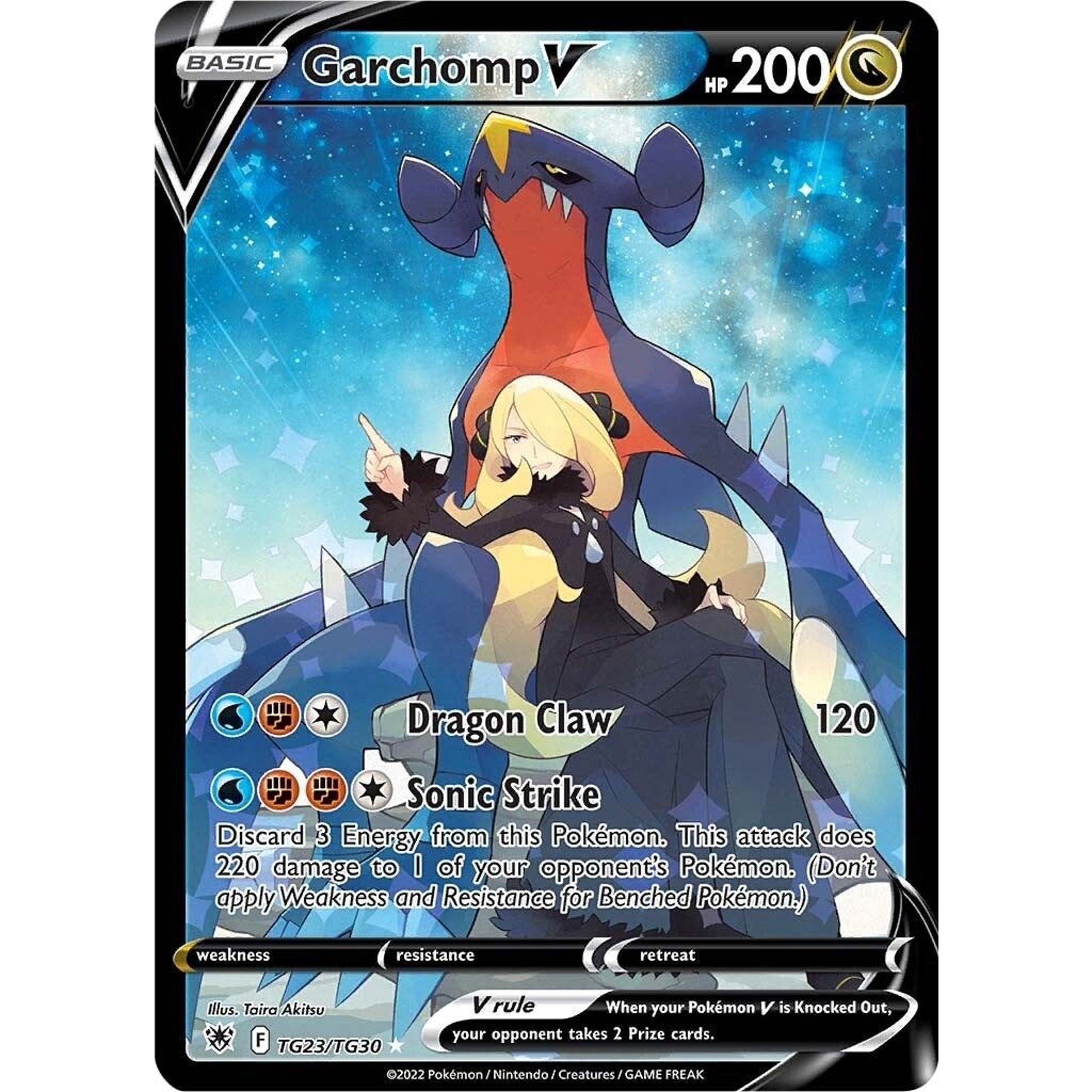 Image for Garchomp V (TG23/TG30) (SWSH10:TG) - Pokemon