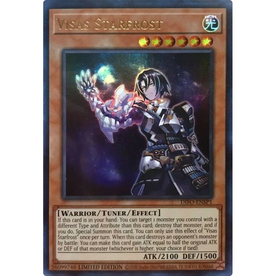 Image for Visas Starfrost (DIFO-ENSP1) (DIFO-ENSP1) (DIFO) - YuGiOh
