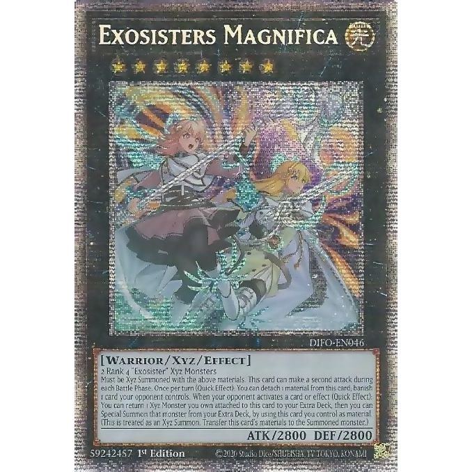 Image for Exosisters Magnifica (Starlight Rare) (DIFO-EN046) (DIFO) - YuGiOh