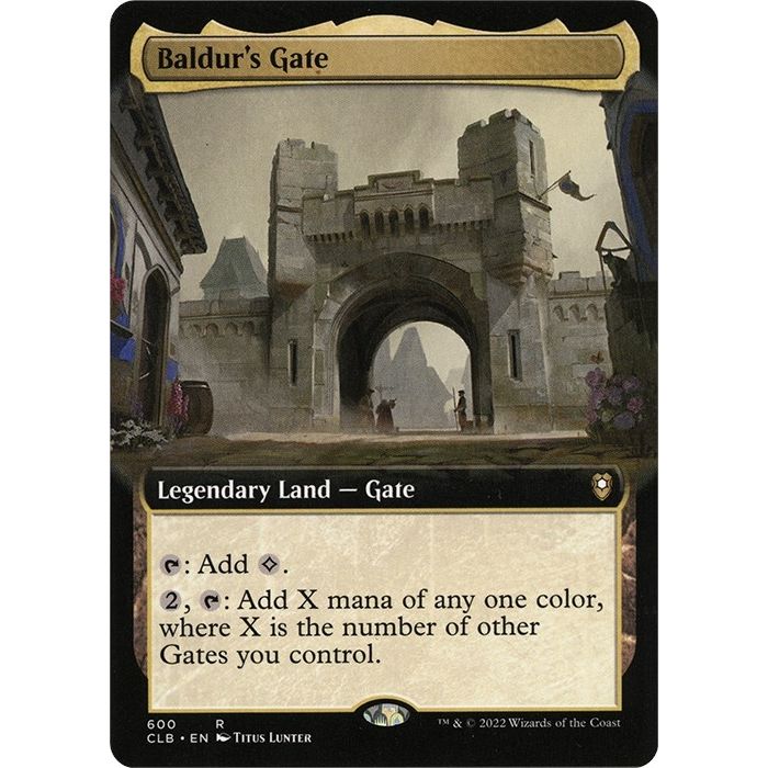 Image for Baldur's Gate (Extended Art) (600) (CLB) - Magic: The Gathering
