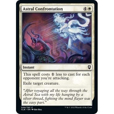Image for Astral Confrontation (6) (CLB) - Magic: The Gathering