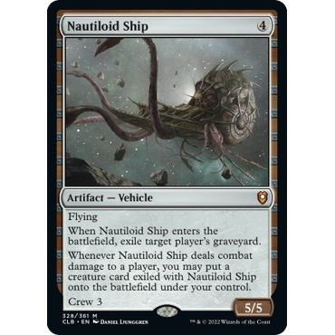 Image for Nautiloid Ship (328) (CLB) - Magic: The Gathering