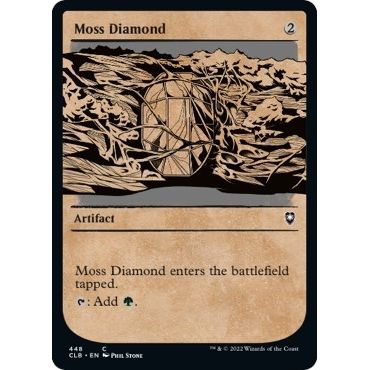 Image for Moss Diamond (Showcase) (448) (CLB) - Magic: The Gathering