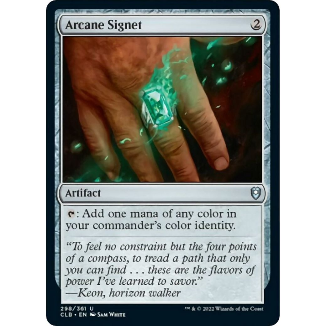 Image for Arcane Signet (298) (CLB) - Magic: The Gathering
