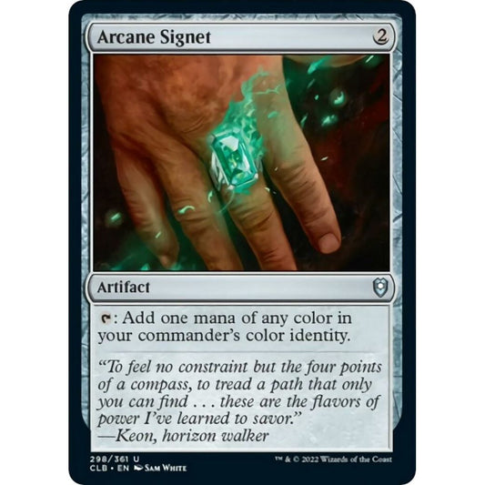 Image for Arcane Signet (298) (CLB) - Magic: The Gathering