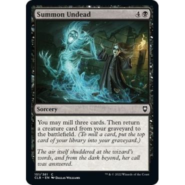 Image for Summon Undead (151) (CLB) - Magic: The Gathering