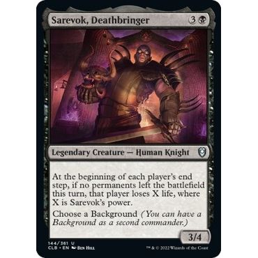 Image for Sarevok, Deathbringer (144) (CLB) - Magic: The Gathering