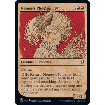 Image for Nemesis Phoenix (Showcase) (403) (CLB) - Magic: The Gathering