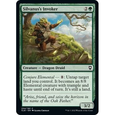 Image for Silvanus's Invoker (254) (CLB) - Magic: The Gathering