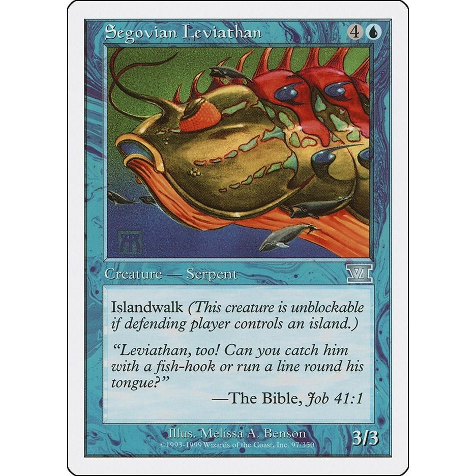 Image for Segovian Leviathan (97) (6ED) - Magic: The Gathering