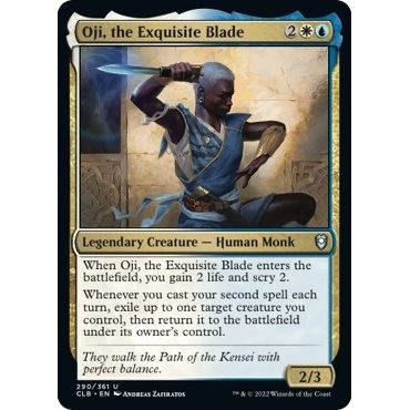 Image for Oji, the Exquisite Blade (290) (CLB) - Magic: The Gathering
