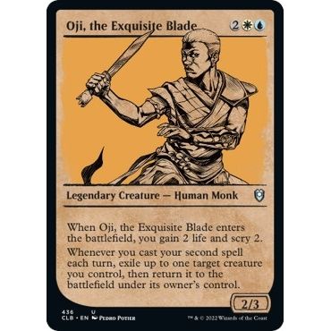Image for Oji, the Exquisite Blade (Showcase) (436) (CLB) - Magic: The Gathering