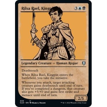 Image for Rilsa Rael, Kingpin (Showcase) (439) (CLB) - Magic: The Gathering