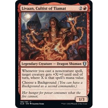 Image for Livaan, Cultist of Tiamat (188) (CLB) - Magic: The Gathering