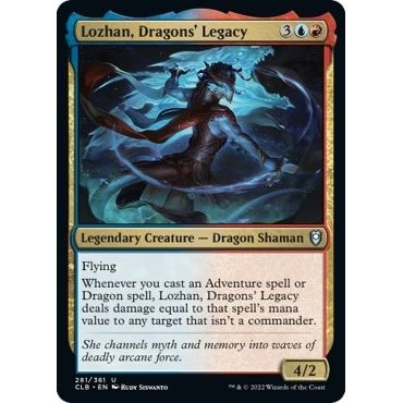 Image for Lozhan, Dragons' Legacy (281) (CLB) - Magic: The Gathering