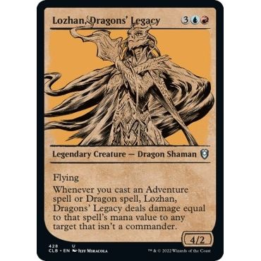 Image for Lozhan, Dragons' Legacy (Showcase) (428) (CLB) - Magic: The Gathering