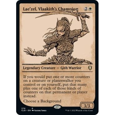 Image for Lae'zel, Vlaakith's Champion (Showcase) (378) (CLB) - Magic: The Gathering