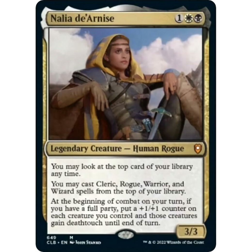 Image for Nalia de'Arnise (649) (CLB) - Magic: The Gathering