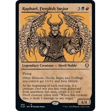 Image for Raphael, Fiendish Savior (Showcase) (438) (CLB) - Magic: The Gathering