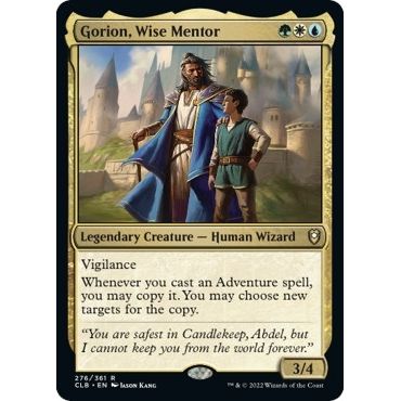 Image for Gorion, Wise Mentor (276) (CLB) - Magic: The Gathering